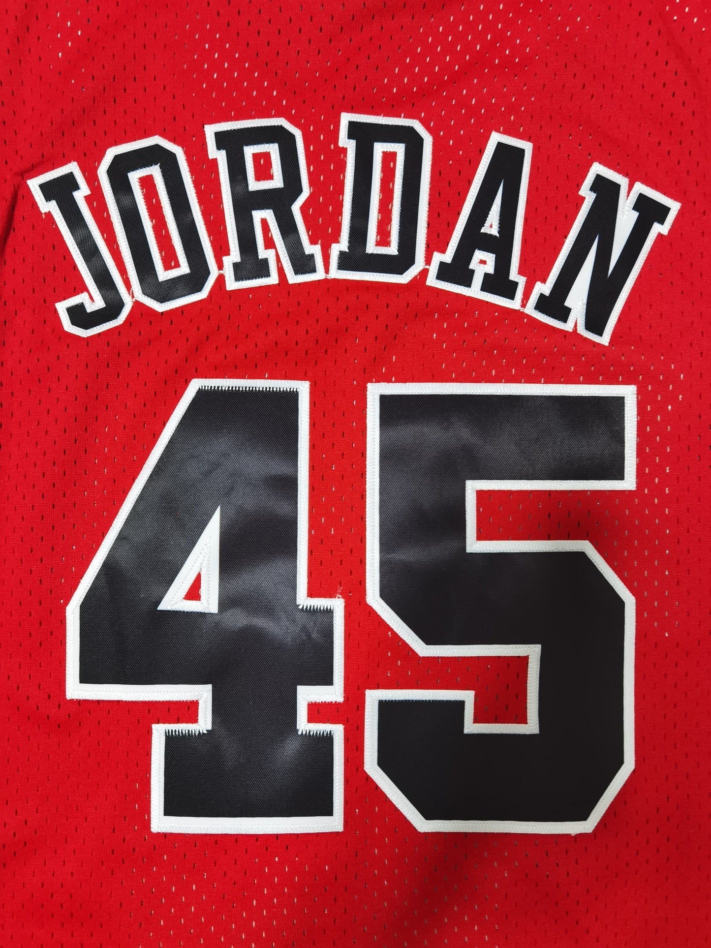 Michael Jordan #45 Chicago Bulls Mitchell & Ness Red 1994-95 Comeback Season Hardwood Classics Swingman Jersey