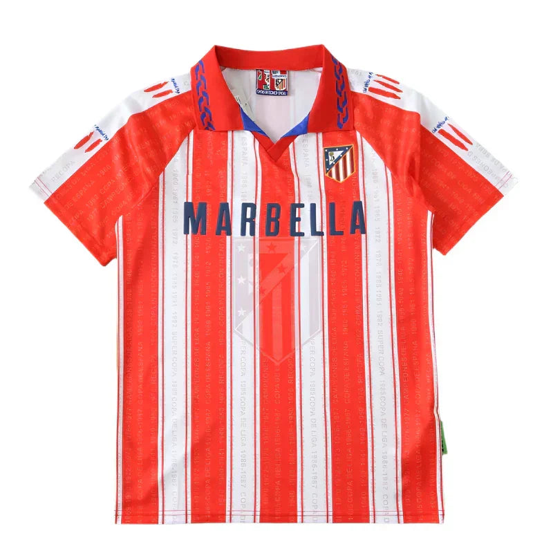Atlético de Madrid Home Retro Jersey 1995/96 – Fan Edition
