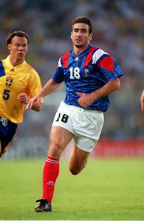France 1992 Home Retro Jersey – Adidas Equipment Blue Tricolour Shoulder Panel Kit | Les Bleus Classic