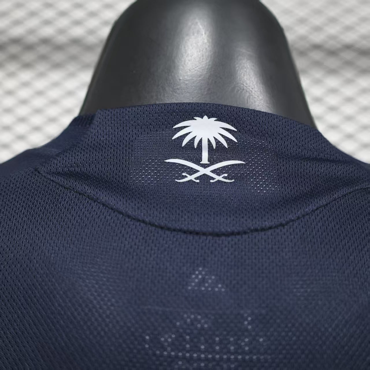 2025/26 Al-Riyadh FC Away Player Version Jersey - Navy Blue Mosaic Pixel Pattern - KAFD Sponsor
