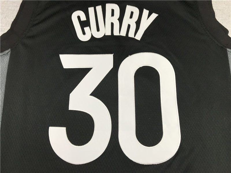 Stephen Curry #30 Golden State Warriors Nike Black "The Town" Oakland Oak Tree 2020-21 City Edition Swingman Jersey