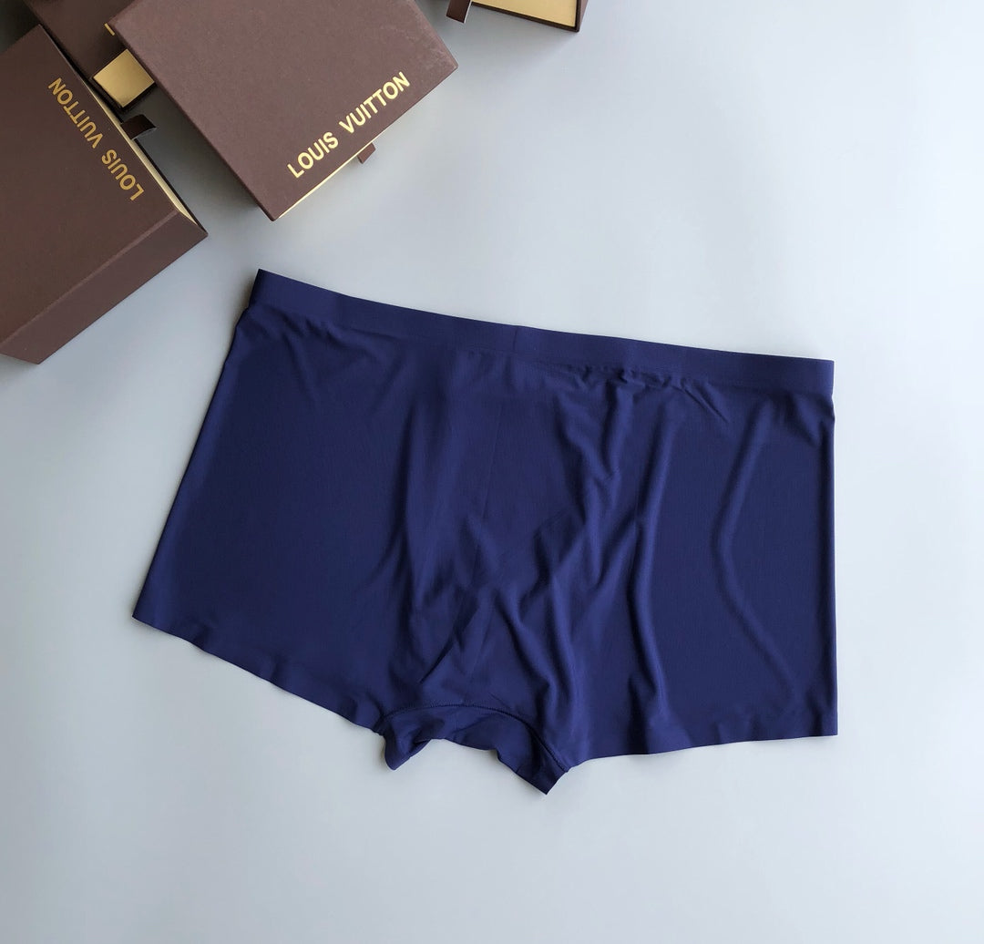 Louis Vuitton Blue White Black Small Monogram Boxer Briefs, image 9
