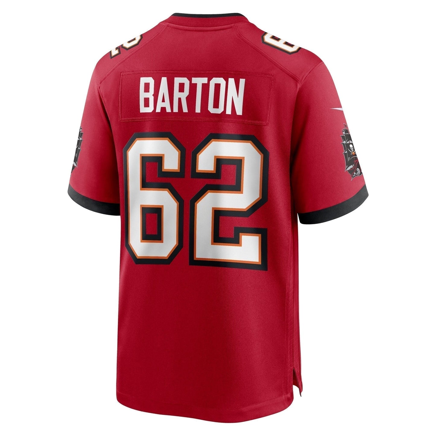Graham Barton Tampa Bay Buccaneers Nike 2024 NFL Draft First Round Pick Game Jersey - Red