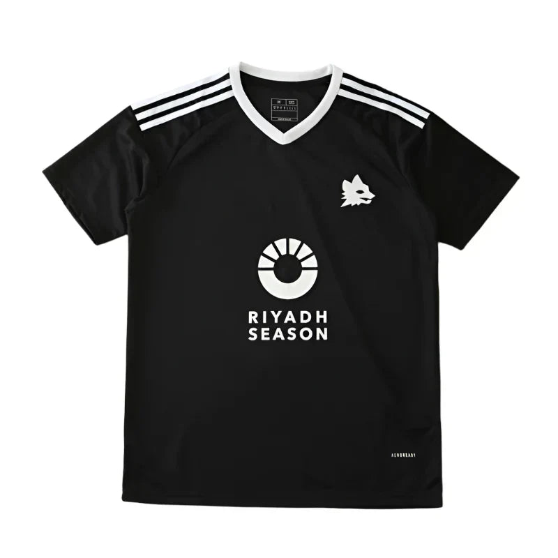 AS Roma 2024/25 Black Training Suit | Fan Version