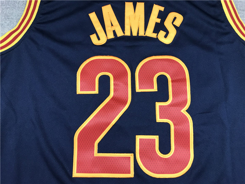 LeBron James #23 Cleveland Cavaliers Navy CAVS Adidas Swingman Alternate Jersey