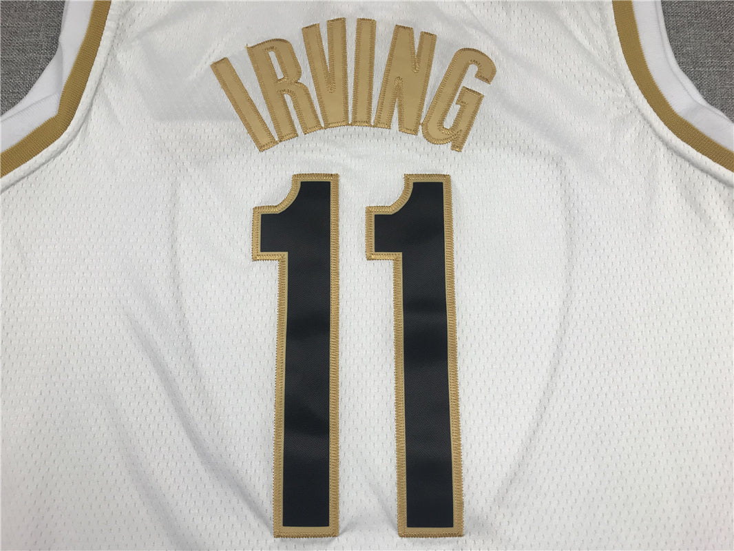 Kyrie Irving #11 Brooklyn Nets Association Edition Swingman Jersey – White Classic Nike NBA