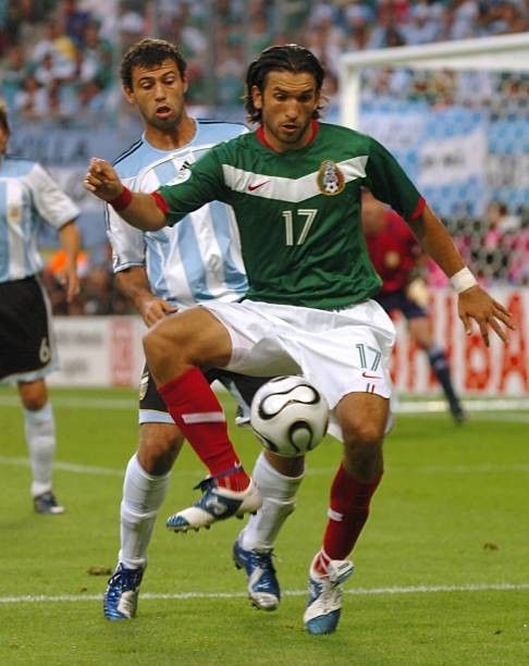 Mexico 2006 World Cup Home Retro Jersey – Green | White Chevron | Nike | El Tri Germany 06