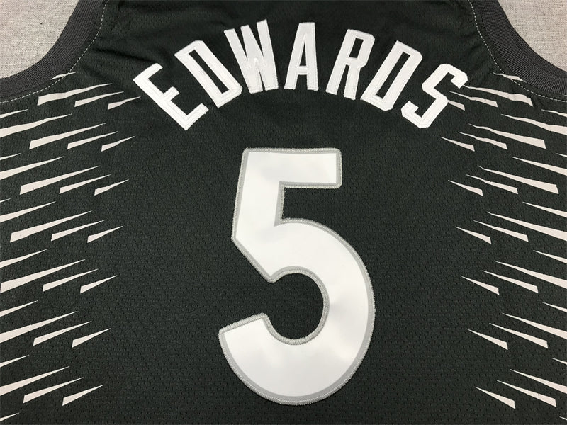 Anthony Edwards #5 Minnesota Timberwolves Wolf Gray 2022-23 City Edition Swingman Jersey – Nike Radial WOLVES