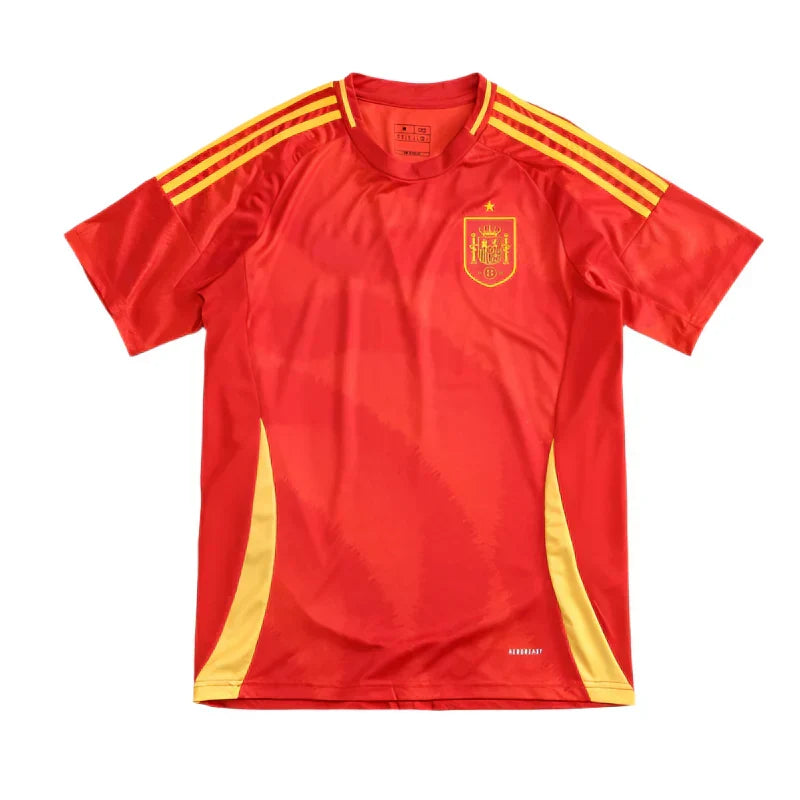 Spain National Team UEFA Euro 2024 Home Fan Jersey – Red | Adidas | Euro Champions | Custom Name & Number