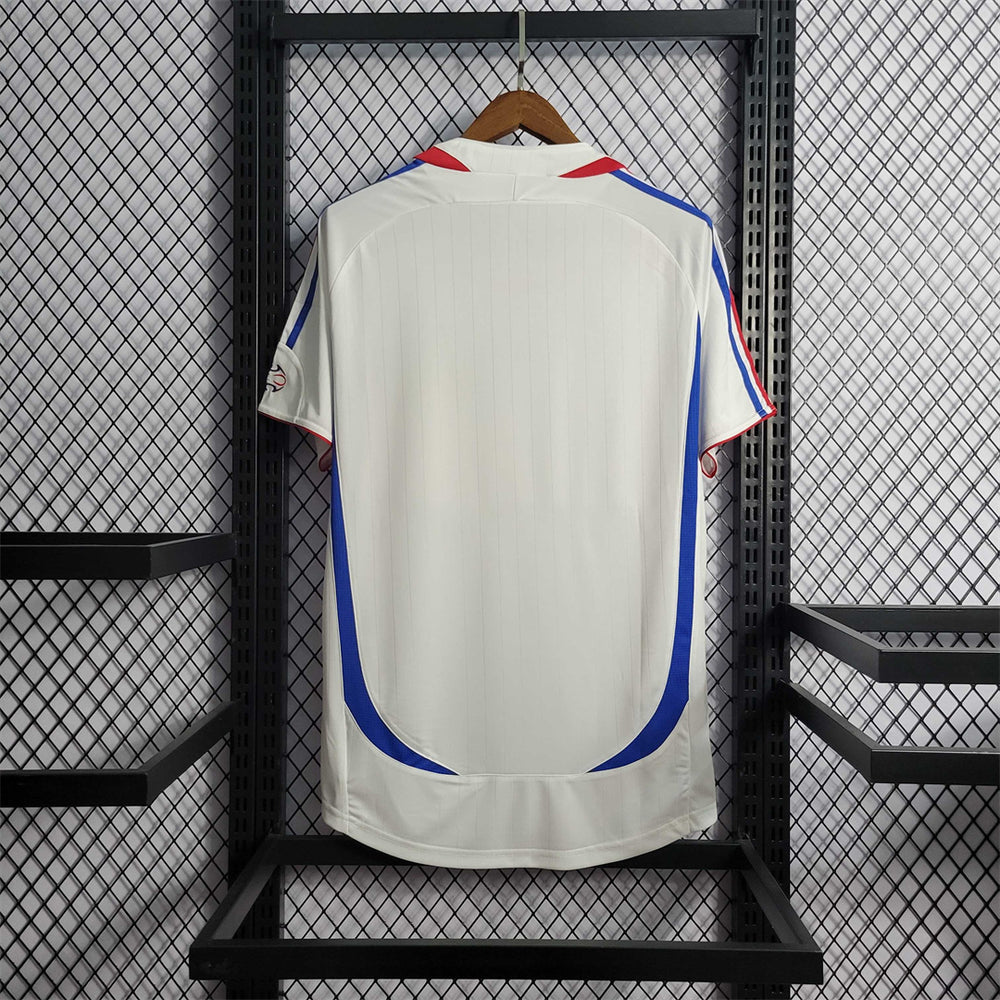 France 2006 World Cup Final Away Retro Soccer Jersey – Adidas Les Bleus Germany Kit
