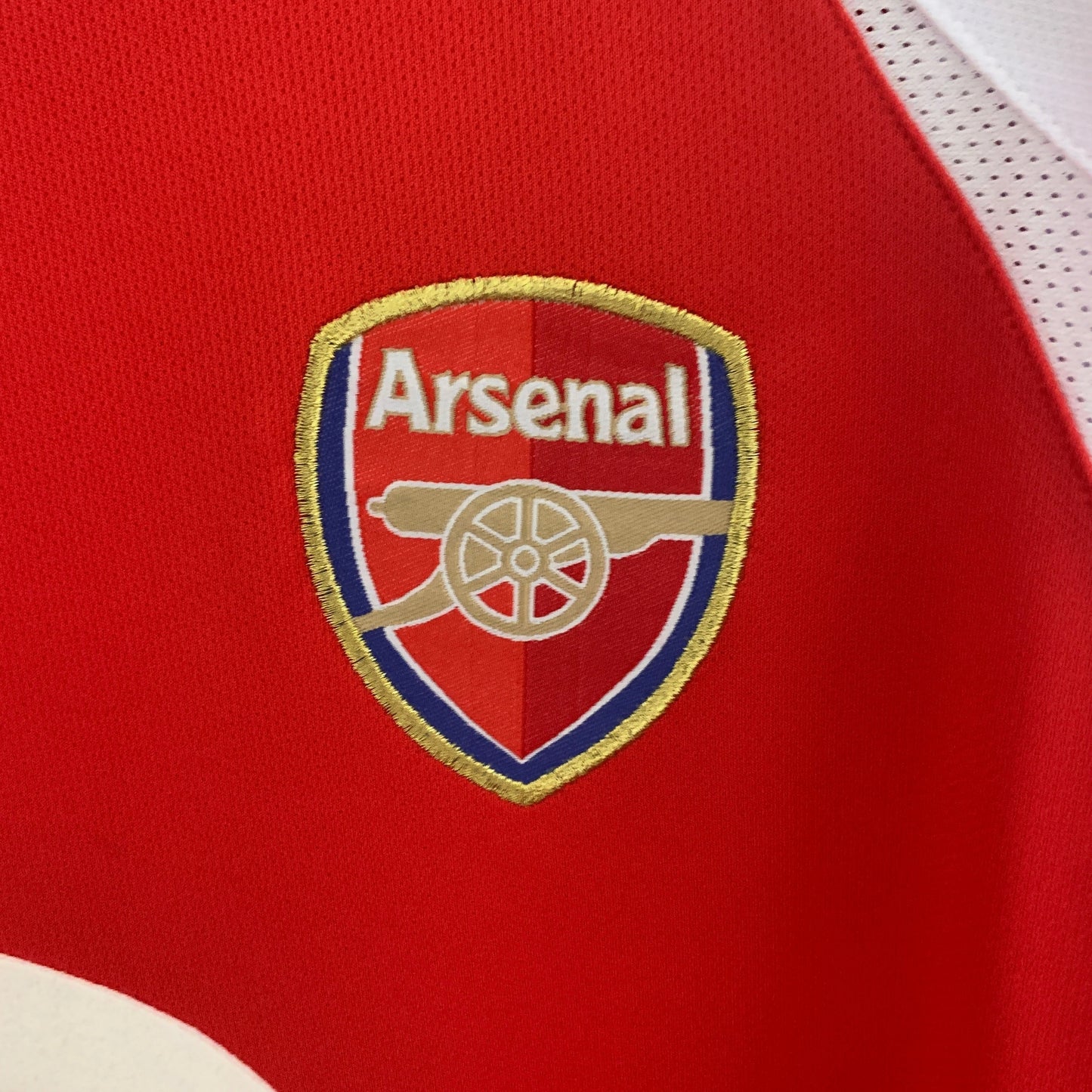 Arsenal 2002-03 Home Long-Sleeve Retro Jersey – Nike Red White O2 Henry Bergkamp Pires Ljungberg Vieira Fabregas Football Shirt