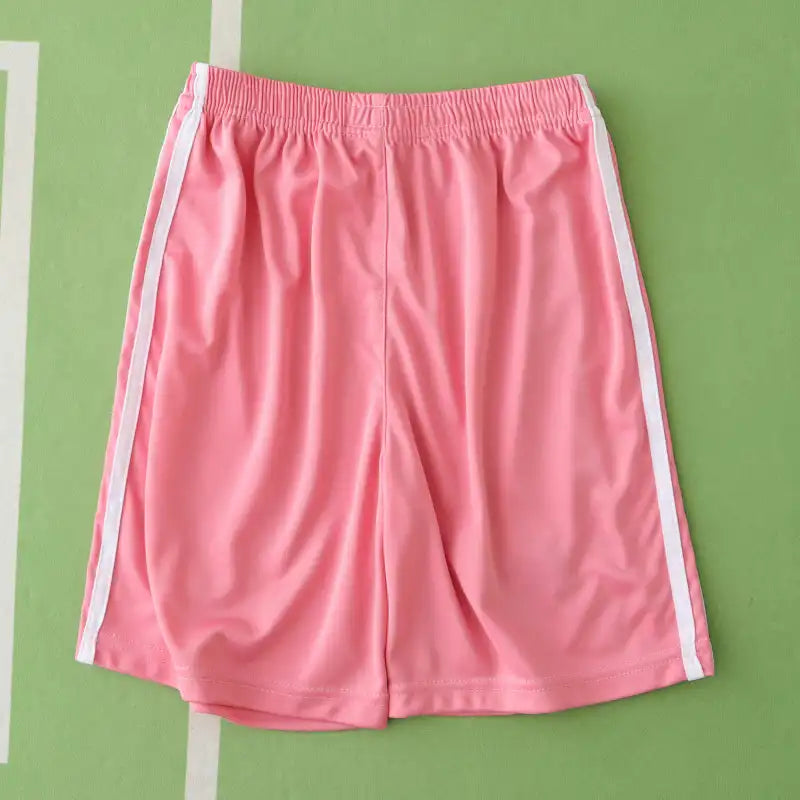 Real Madrid CF Concept Kids Kit 2024/25 – Pink Camo Children's Football Jersey & Shorts Set