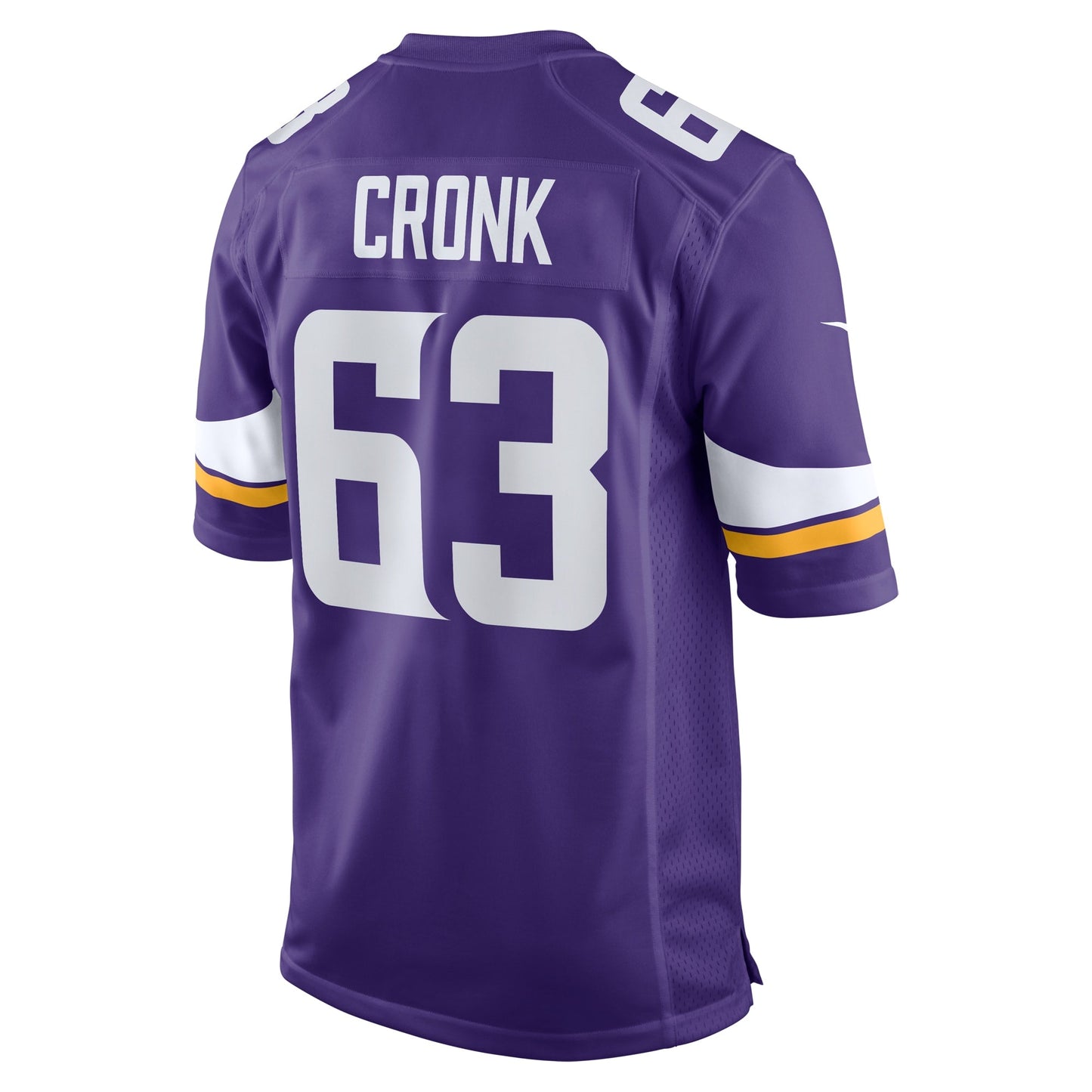 Coy Cronk Minnesota Vikings Nike Team Game Jersey - Purple