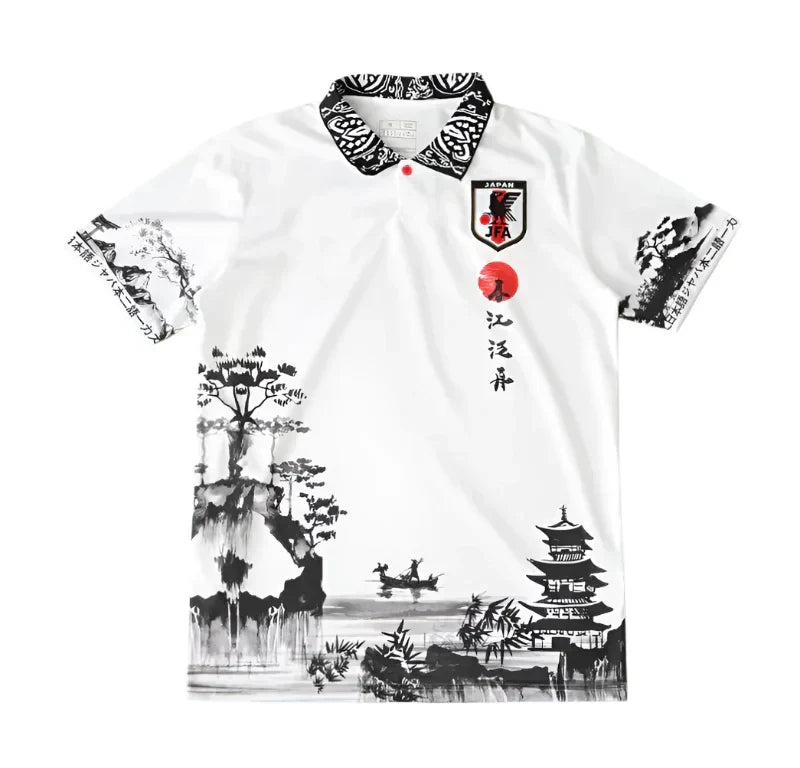 Japan National Team Ink Wash Art Special Edition Fan Jersey 2024/25