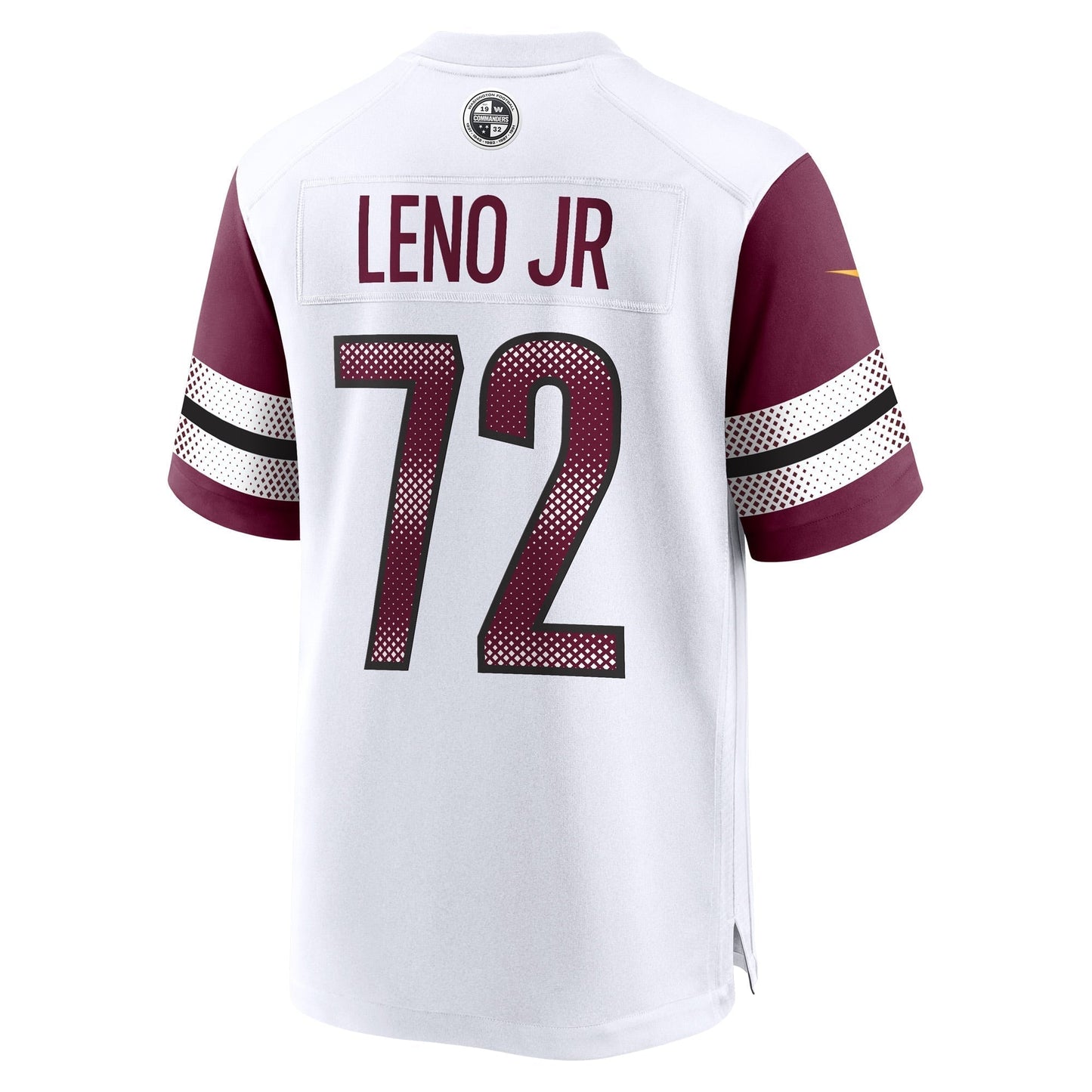 Charles Leno Jr. Washington Commanders Away Game Jersey - White