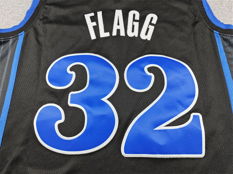 Cooper Flagg #32 Dallas Mavericks Black 2024-25 City Edition Swingman Jersey – Nike MAVS For All of Dallas Fort Worth