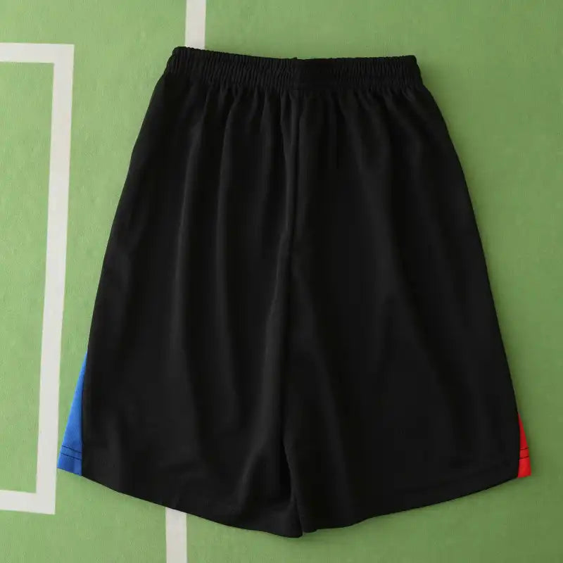 FC Barcelona 125th Anniversary Away Kids Kit 2024/25 — Black Spotify UNHCR Edition