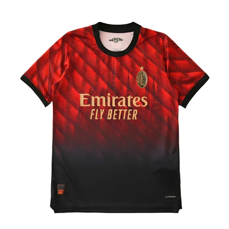 A.C. Milan Cathedral Player Version Soccer Jersey 2024/25 – Duomo di Milano Special Edition