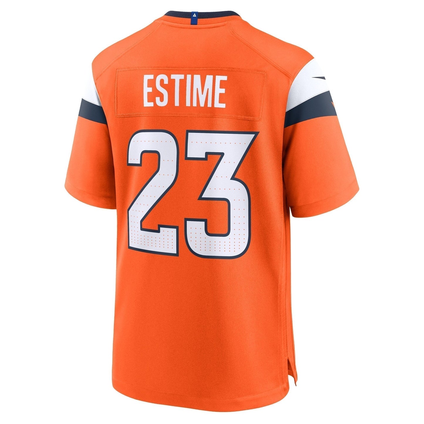 Audric Estime Denver Broncos Nike Team Game Jersey - Orange