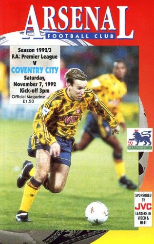 Arsenal 1991-93 Away Retro Jersey Long Sleeve – The Bruised Banana | Classic Adidas Yellow JVC Kit