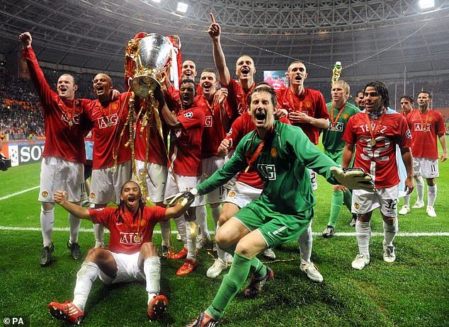 Manchester United 07/08 Champions League Final Jersey