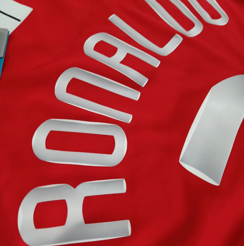 Manchester United 2007-08 Champions League Final Retro Jersey – Nike Red AIG Moscow Final Kit | Ronaldo Rooney Tevez Era