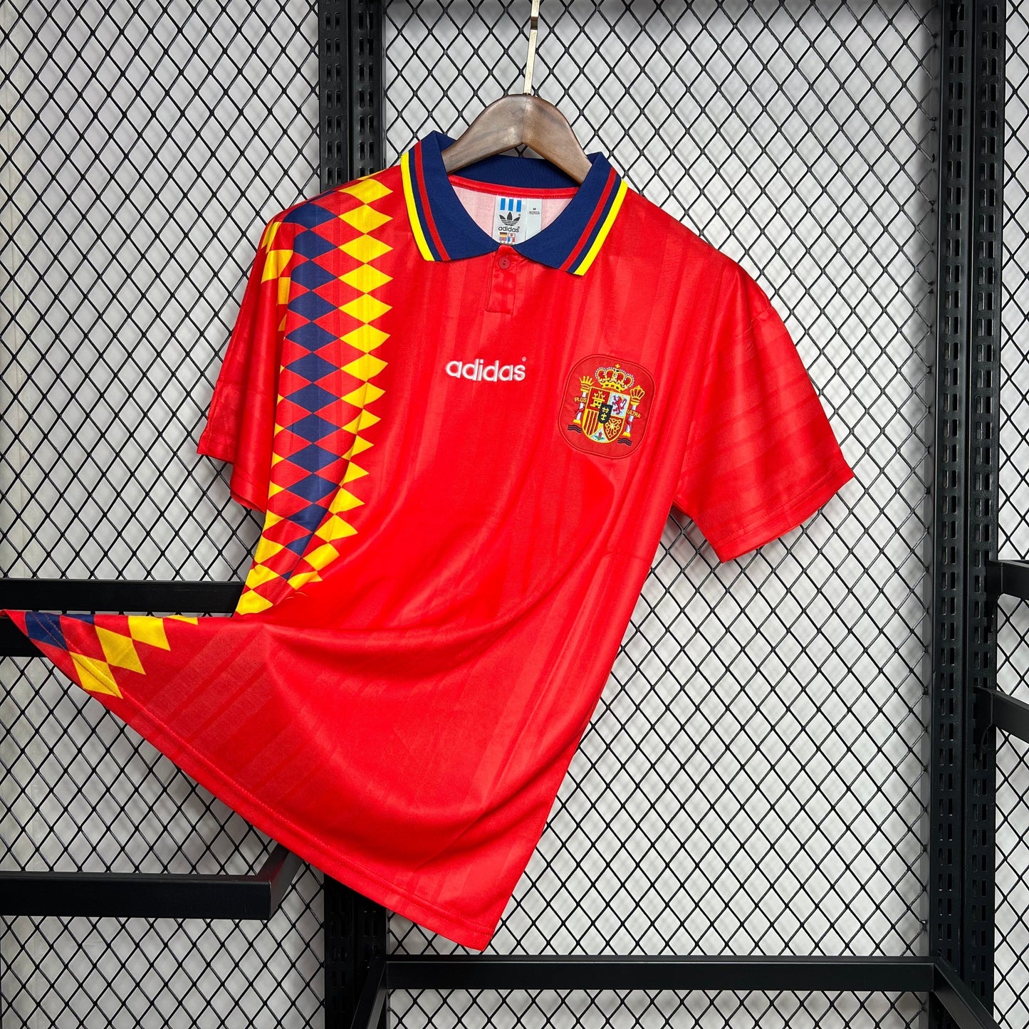 Spain 1994 Home Retro Soccer Jersey – Adidas La Roja World Cup Kit