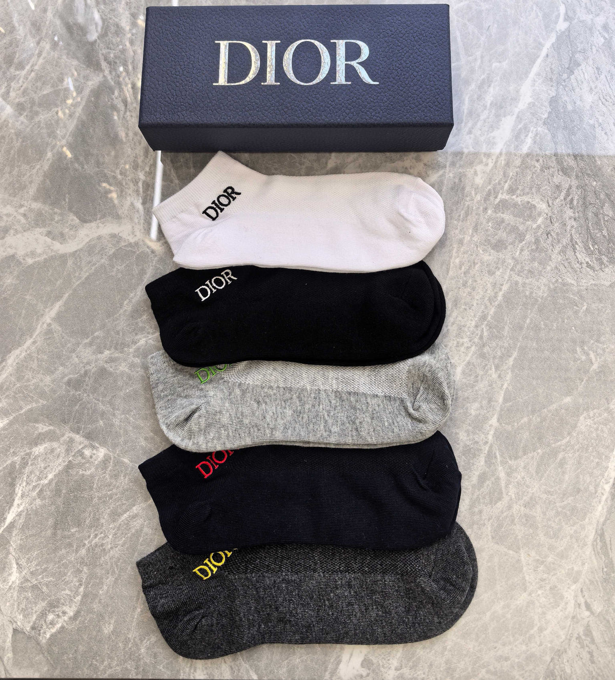 Dior Boxed Dark Small Coloured Letters Boxer Briefs, image 9