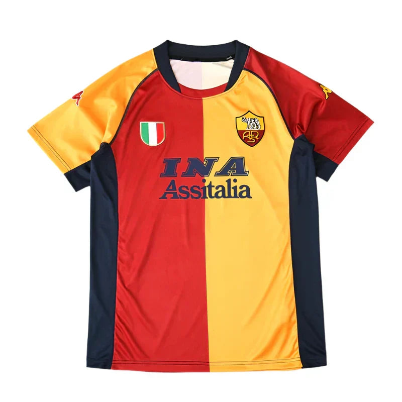 AS Roma 2000/01 Home Retro Jersey | Fan Version