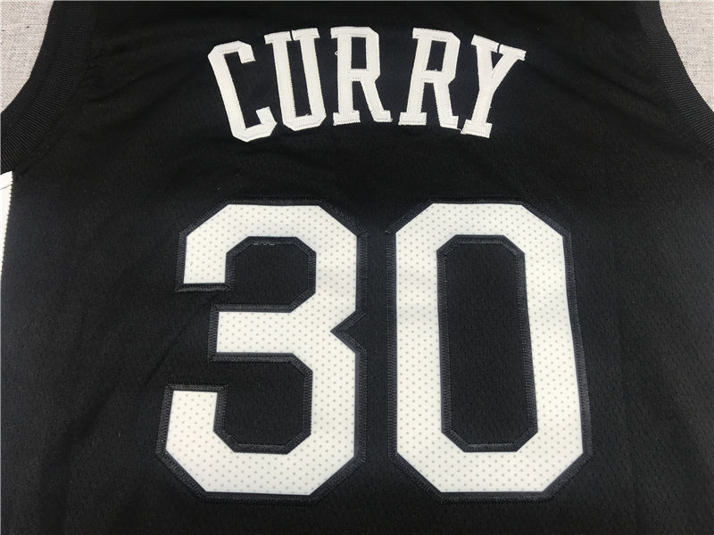 Stephen Curry #30 Golden State Warriors Nike Black "The Town" Oakland Oak Tree City Edition Fast Break Replica Jersey