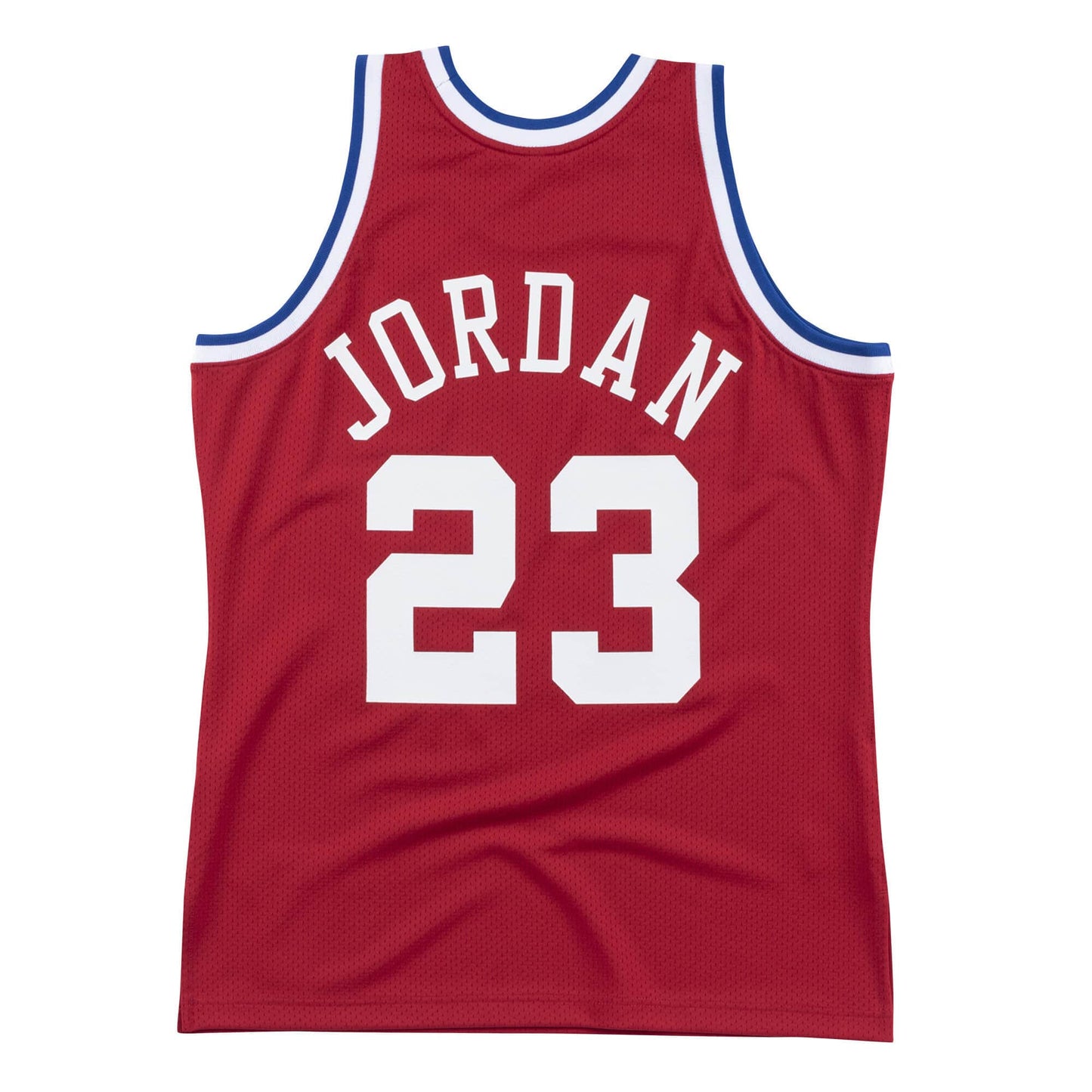 Michael Jordan #23 1989 NBA All-Star Game Mitchell & Ness Scarlet Red Hardwood Classics Authentic Jersey
