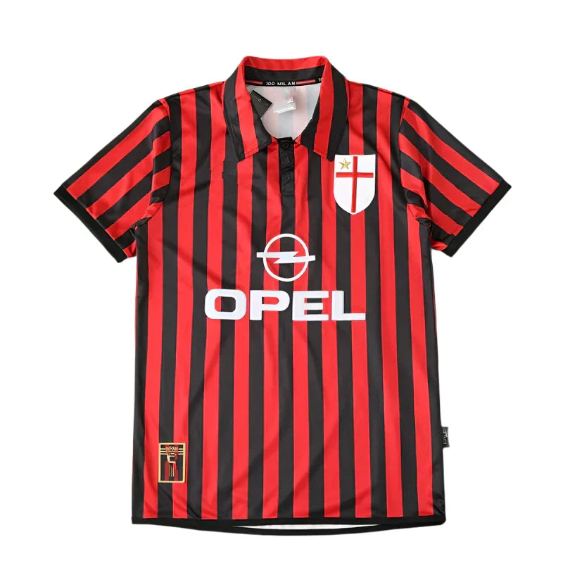AC Milan 1999/00 Home Retro Jersey | Fan Version
