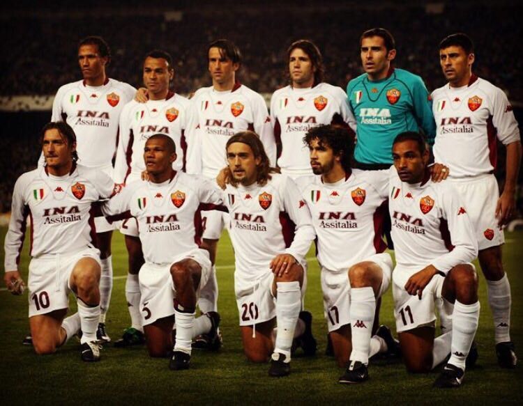 AS Roma 01/02 Away Jersey