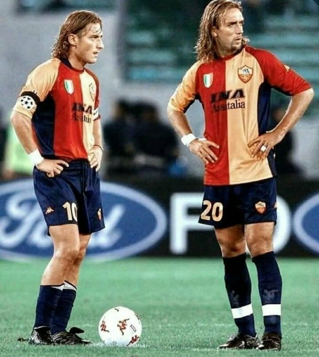 AS Roma 01/02 Champions league Home Jersey