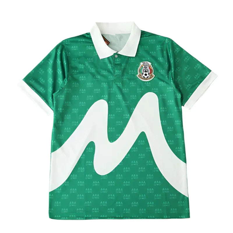Mexico National Team 1995 Home Retro Jersey – Classic Green Fan Version
