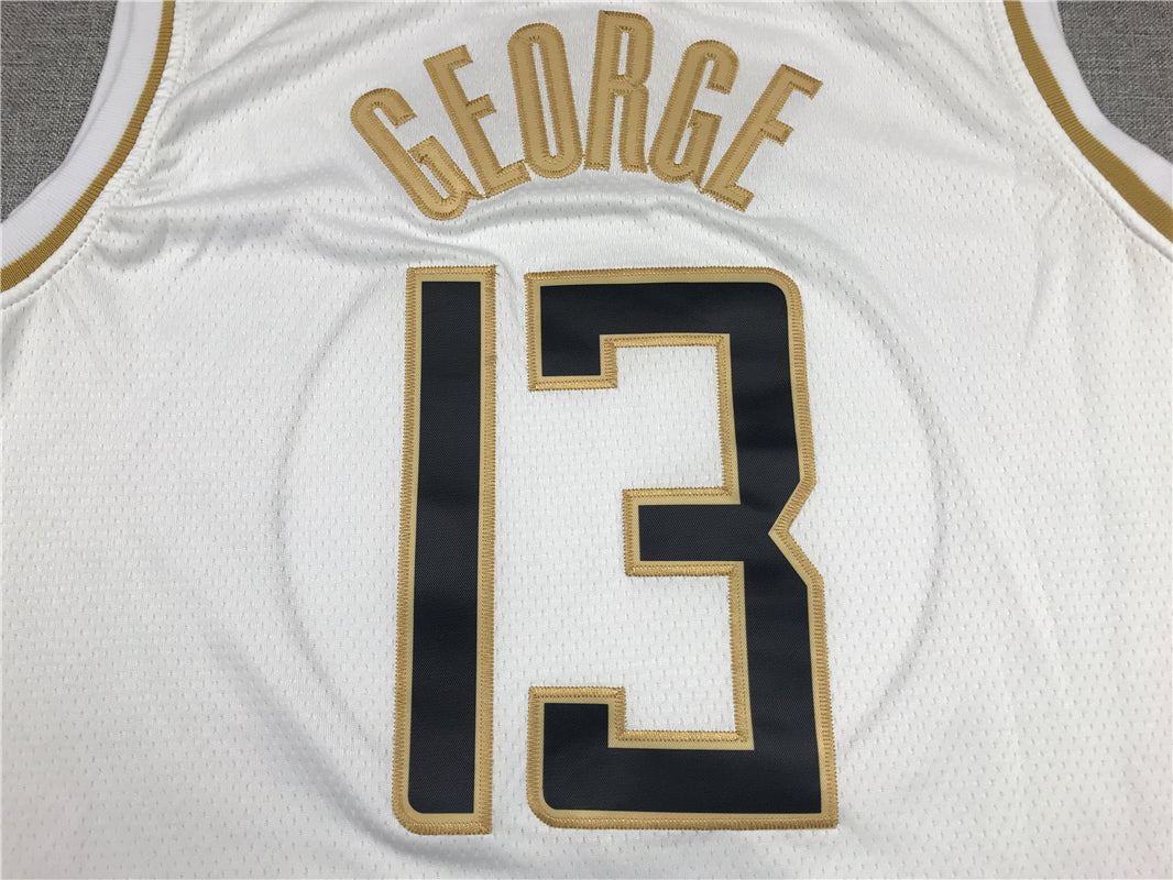 Men's LA Clippers Paul George #13 White Swingman Player Jerseys