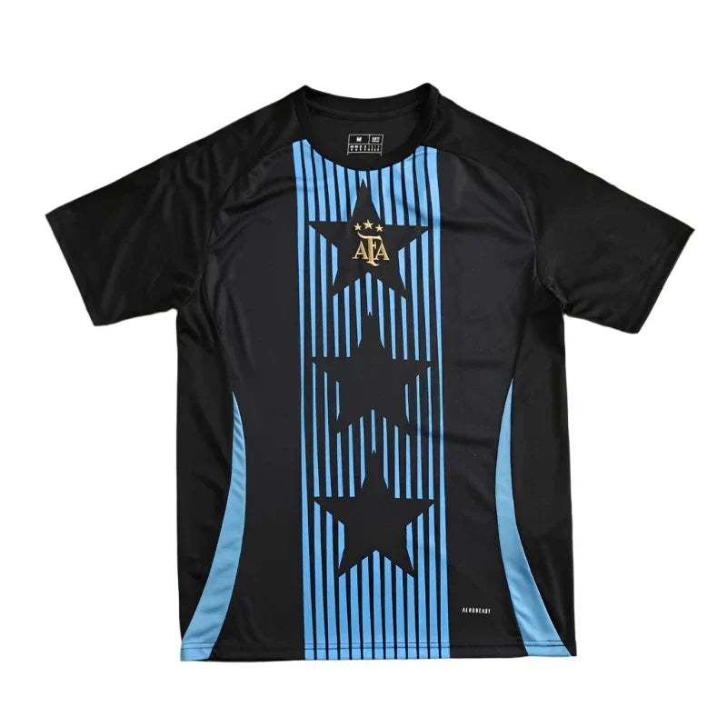 Argentina National Team Black Training Jersey Fan Version 2024