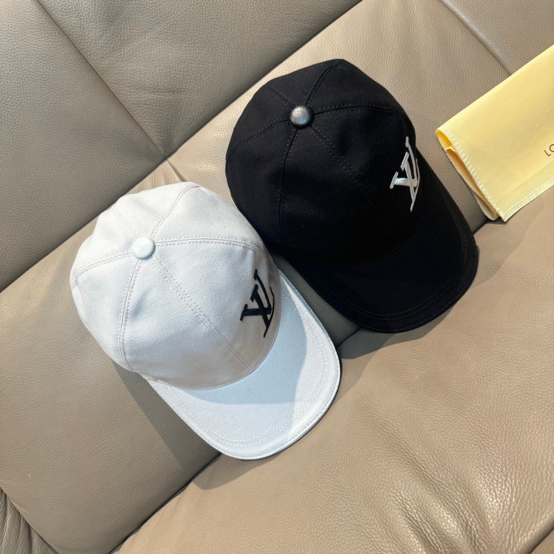 Louis Vuitton Canvas Embroidered Baseball Cap - image 9