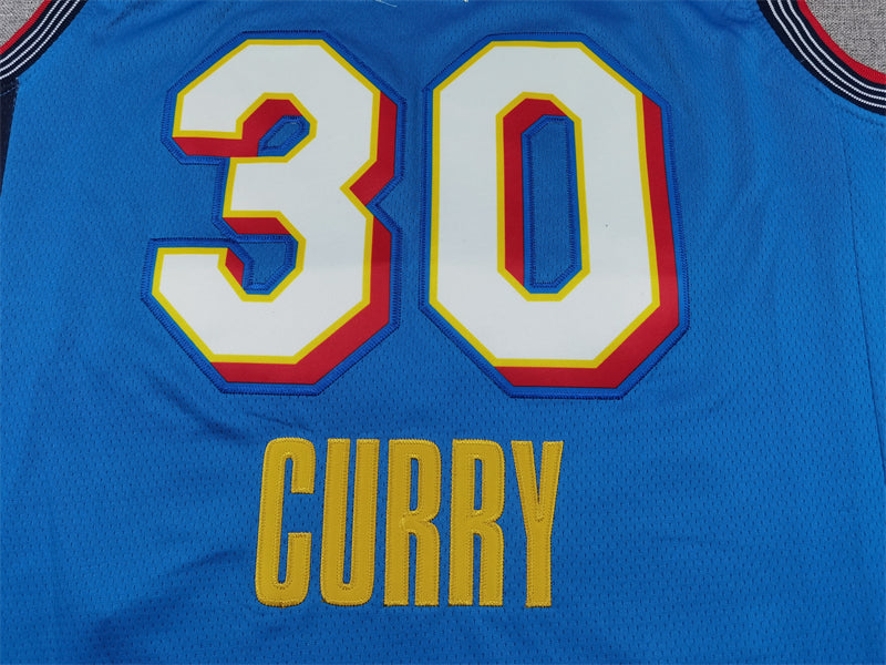Stephen Curry #30 2025 NBA All-Star Game Jordan Brand Light Blue San Francisco Bay Bridge Star Swingman Jersey