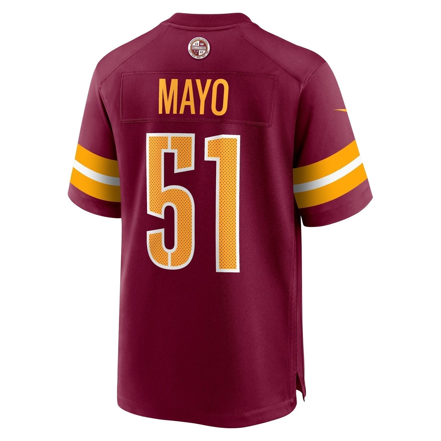 David Mayo Washington Commanders Nike Game Jersey - Burgundy