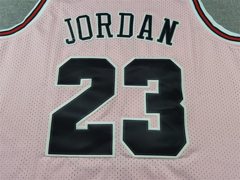 Michael Jordan #23 Chicago Bulls Mitchell & Ness Pink 1997-98 Hardwood Classics Swingman Jersey