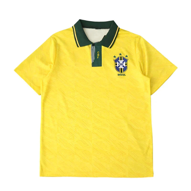 Brazil National Team Home Retro Fan Jersey 1991/93 Season