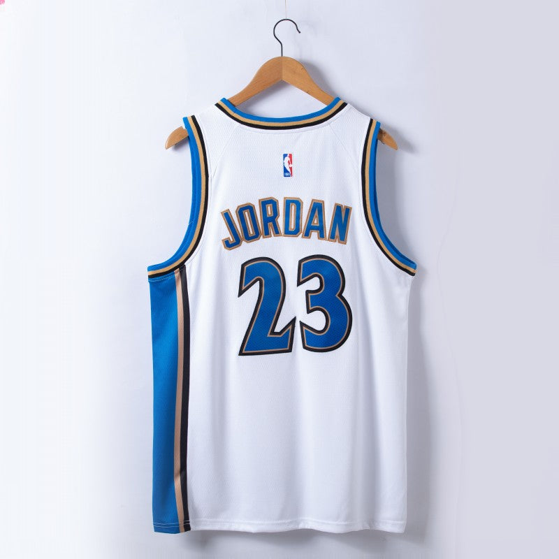 Michael Jordan #23 Washington Wizards White Home 2001-03 Swingman Jersey — Men's & Youth Sizes