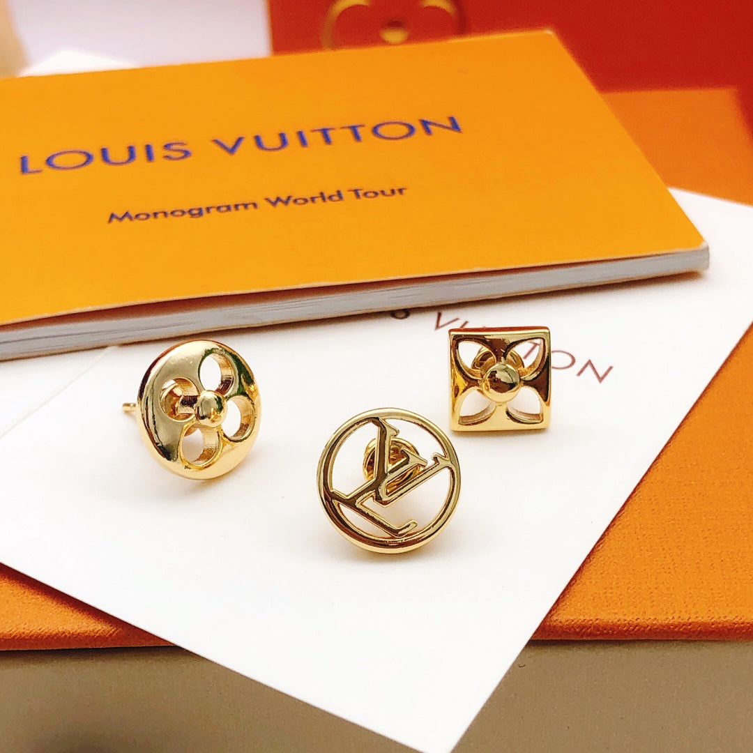Louis Vuitton Stud Earrings – Style 28 - image 3