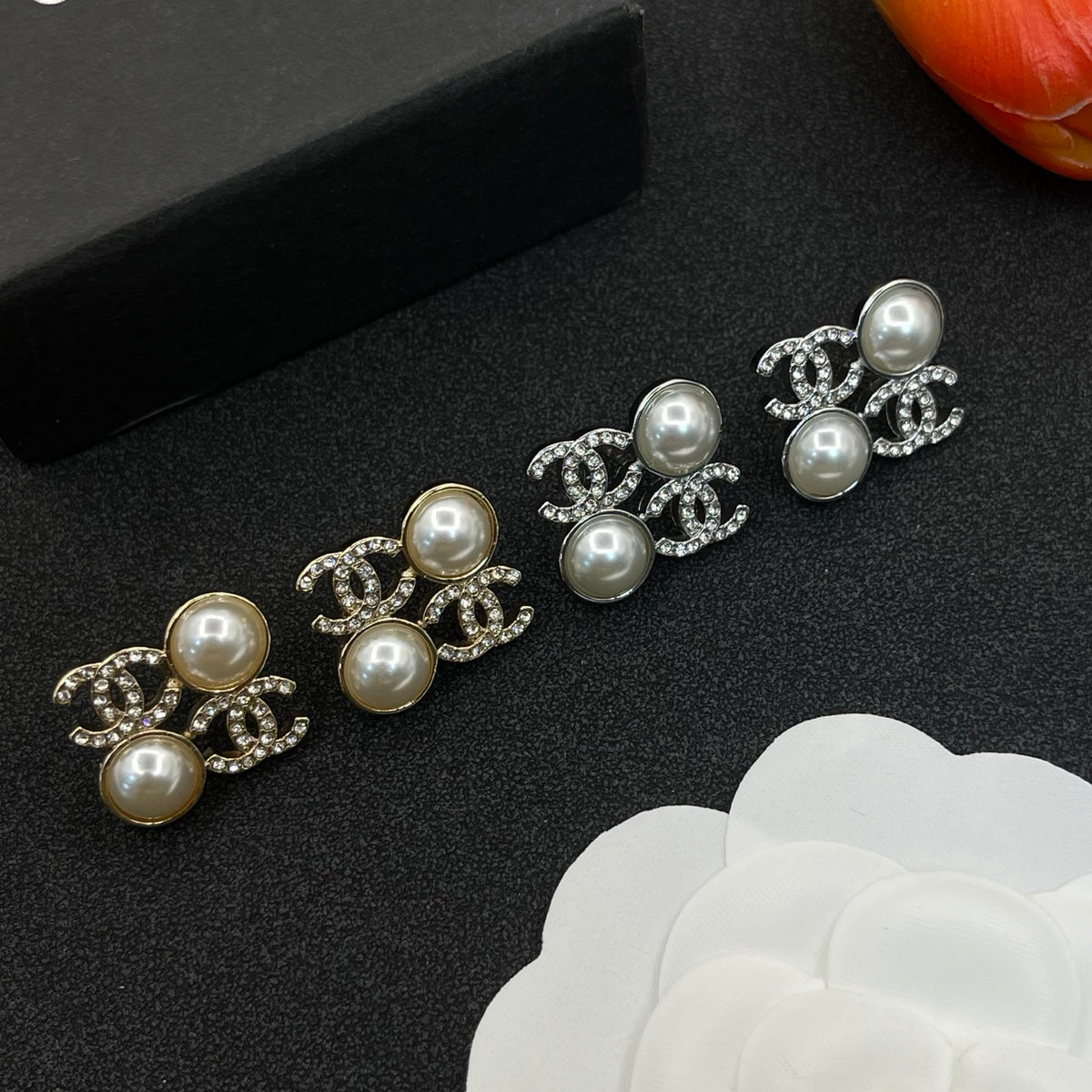 Chanel style earrings - product photo 7