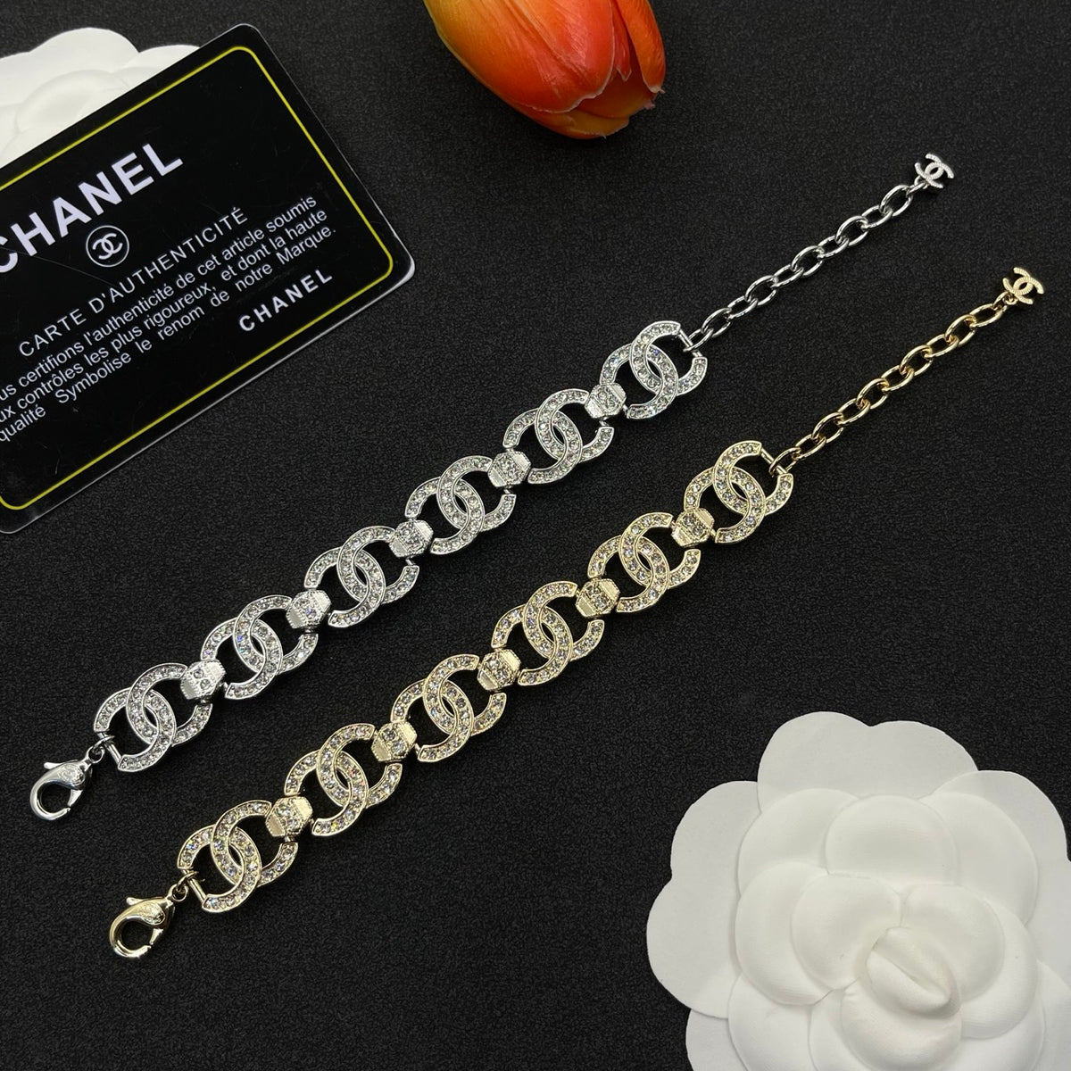 Chanel style bracelets - product photo 7