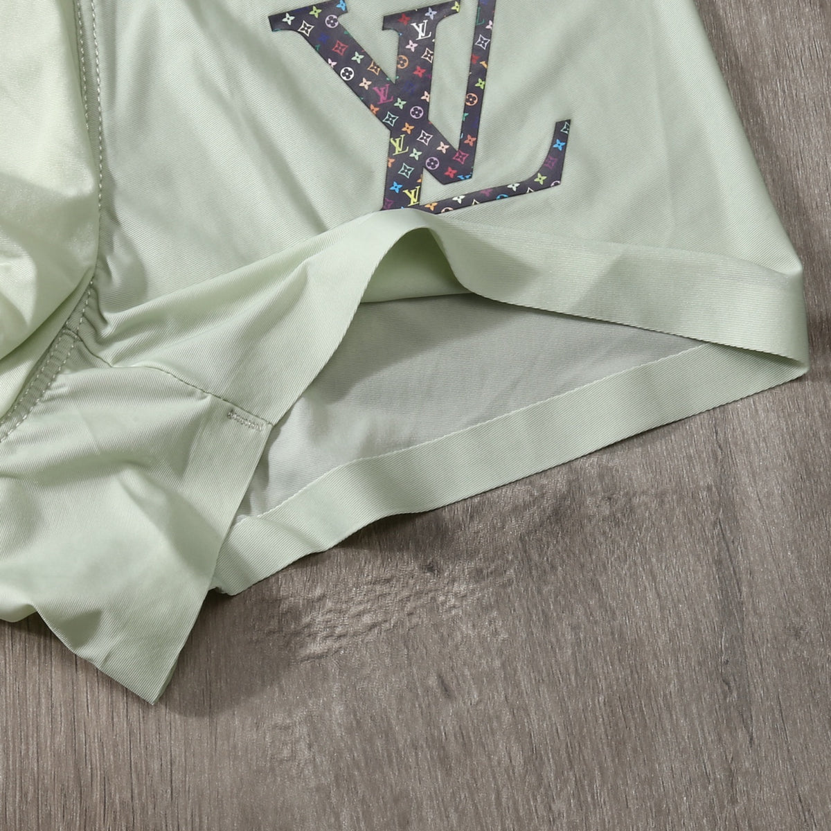 Louis Vuitton Mint Grey White Large Monogram Boxer Briefs, image 9