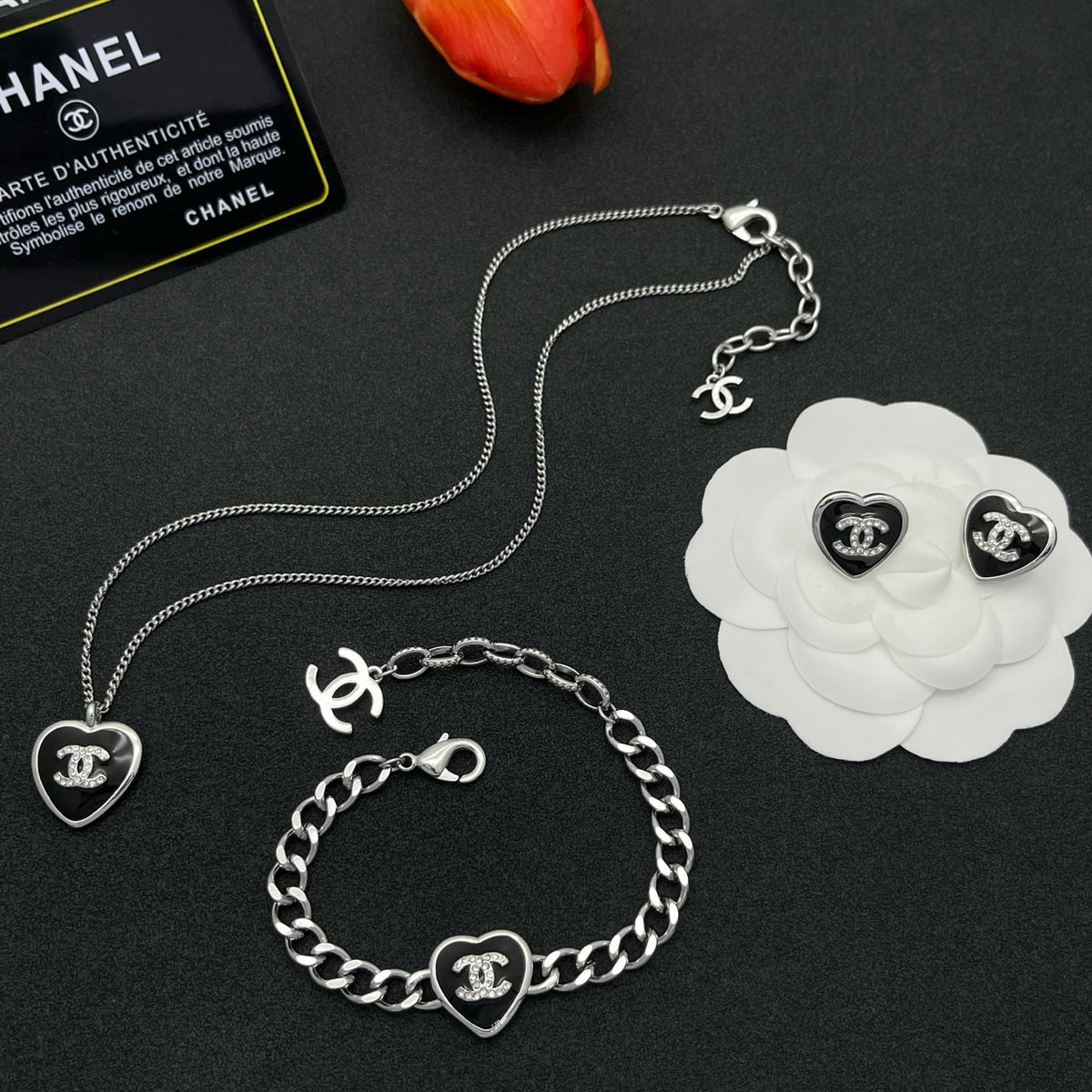 Chanel style earrings - product photo 8