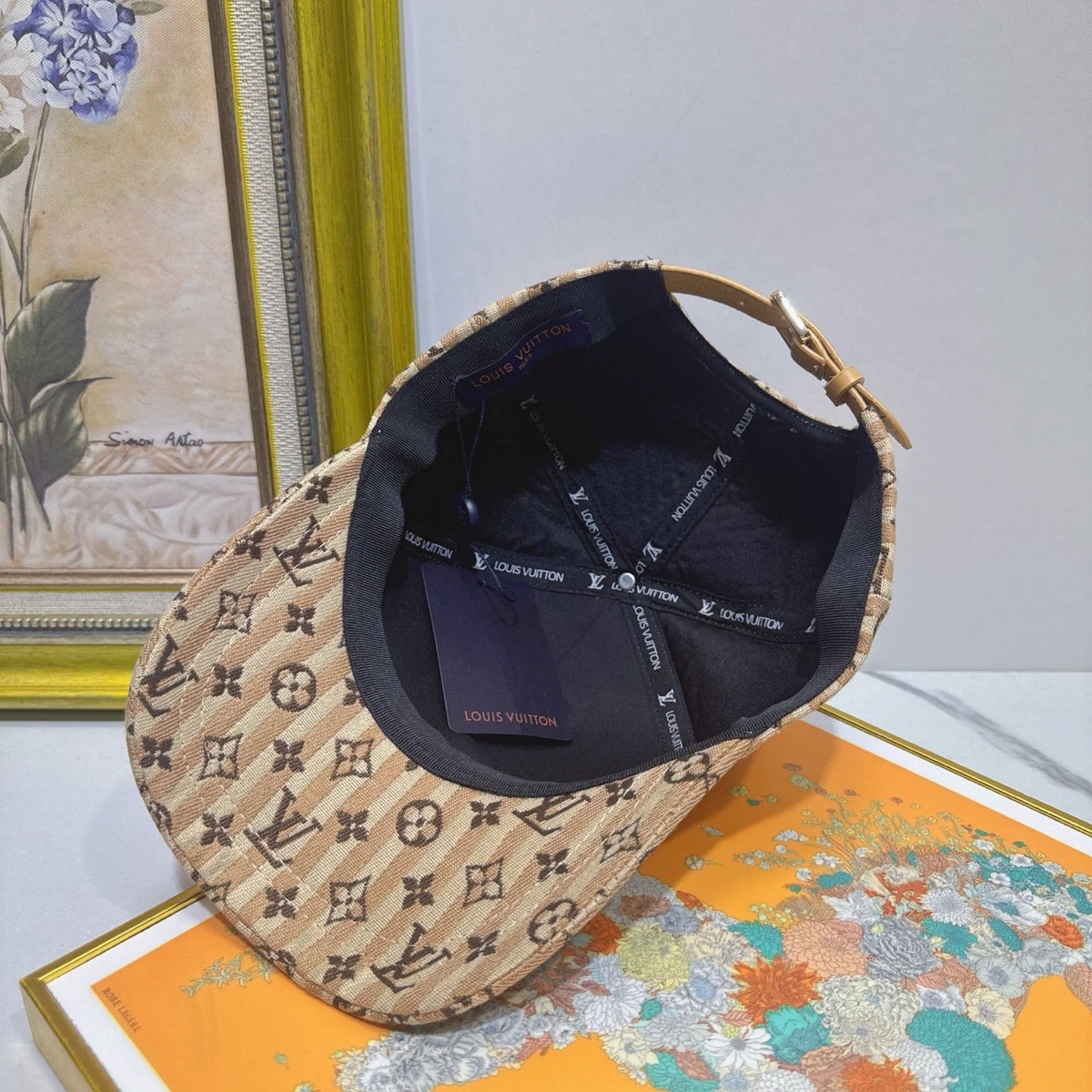 Louis Vuitton Denim Baseball Cap - image 9