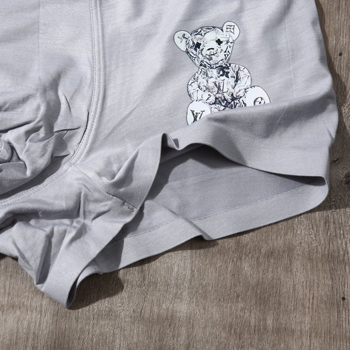 Louis Vuitton Black Red White Cartoon Figure Boxer Briefs, image 9